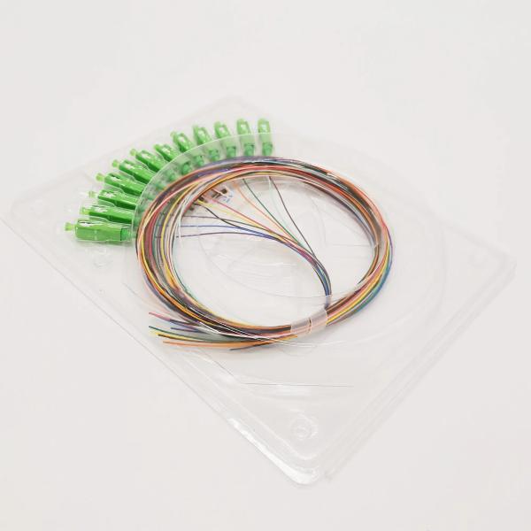 12 Core Pigtails SC/UPC SC/APC Single-Mode 12 Color Fiber Optical Pigtail