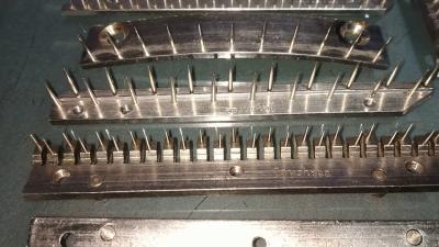 Peças de Stenter do ar quente de Pin Bar Plate For LK&LH Ehwha Alemanha Ocidental do aço
