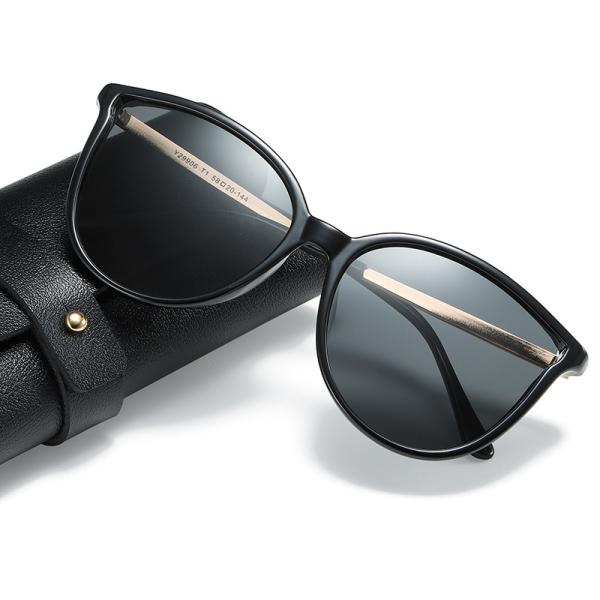 Retro Round Classic Women Handmade Cat Eye Sunglasses