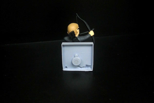 Hawkeye Guy Little Collectible Toys Wears Glasses For Home Decoration