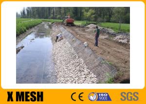 Cestas revestidas PVC de grande resistência de Gabion 2mx1mx1m ASTM A974
