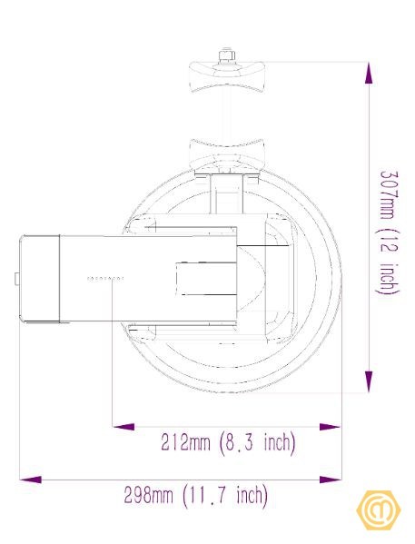 Microwave Horn Antenna For High Gain And Wide Frequency Range 5.0-7.0ghz