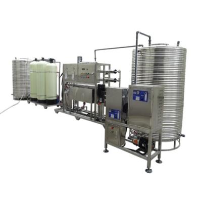 Baixo consumo e fácil operação 2000LPH Tratamento de água por osmose reversa