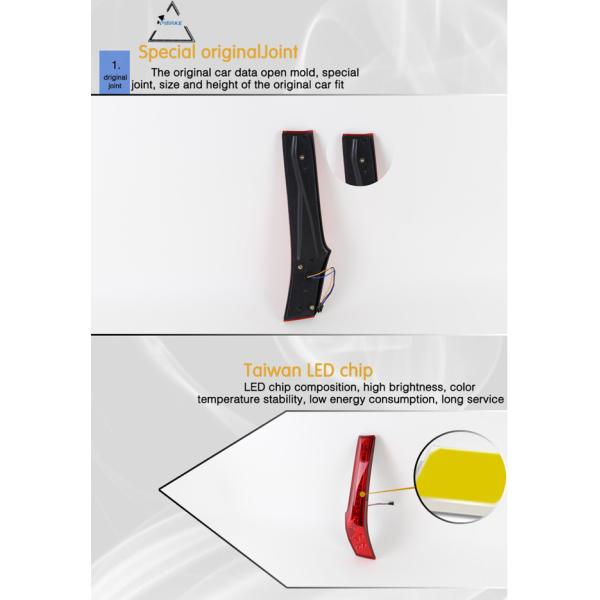 12v Car Pillar Lights Rear Trunk Brake Led 2014-2016 For Honda Fit Jazz