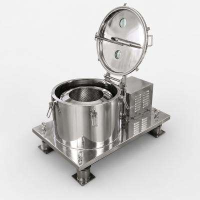 Cold Solvent Extract Basket Centrifuge Machine For Solid Liquid Separation