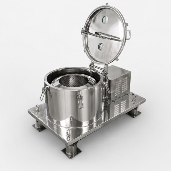 Cold Solvent Extract Basket Centrifuge Machine For Solid Liquid Separation
