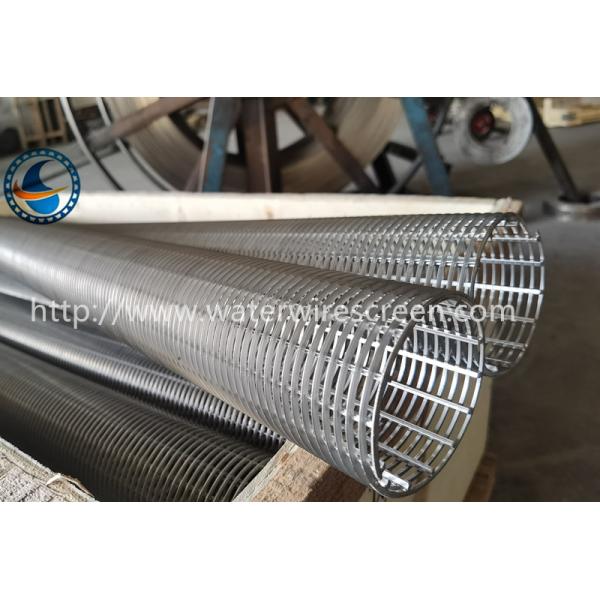 Construction SS304 Inverted 3.0mm Wire Wrapped Screen