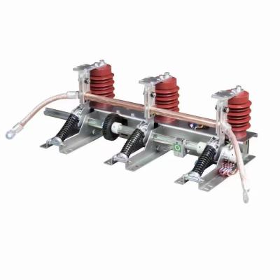 Sectionneur de mise à la terre électrique intérieur 11 kV Jn15-12/31.5 avec poteau de 150 mm à 275 mm par moteur
