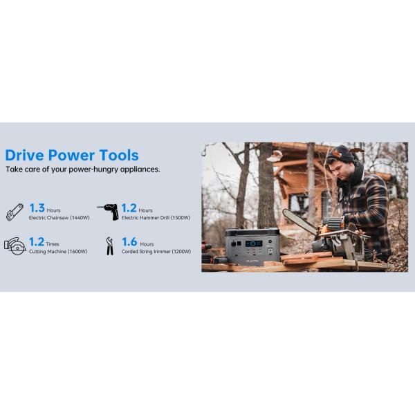 Solar Power Supply Fast Charging Solar Generator 2400W 2500W Powerstation EU Portable Power Station