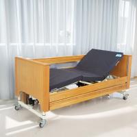 Patients Brown Residential Hospital Bed Multifunctional With Back Lifting