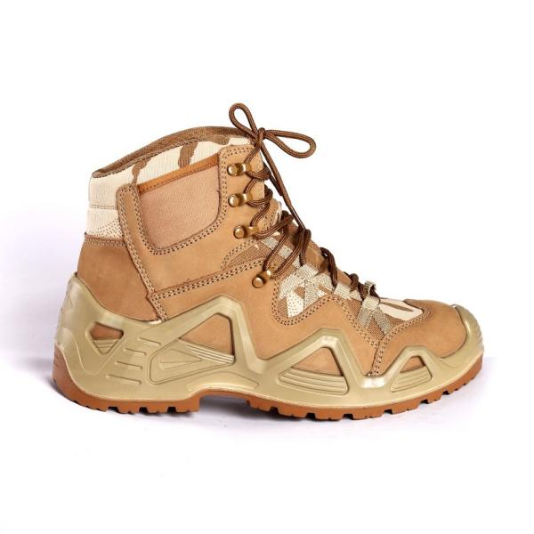 Shengjie Breathable Mesh Fabric Light Cow Leather Boots with Durable PU Rubber Outsole High Quality Outdoor Shoes