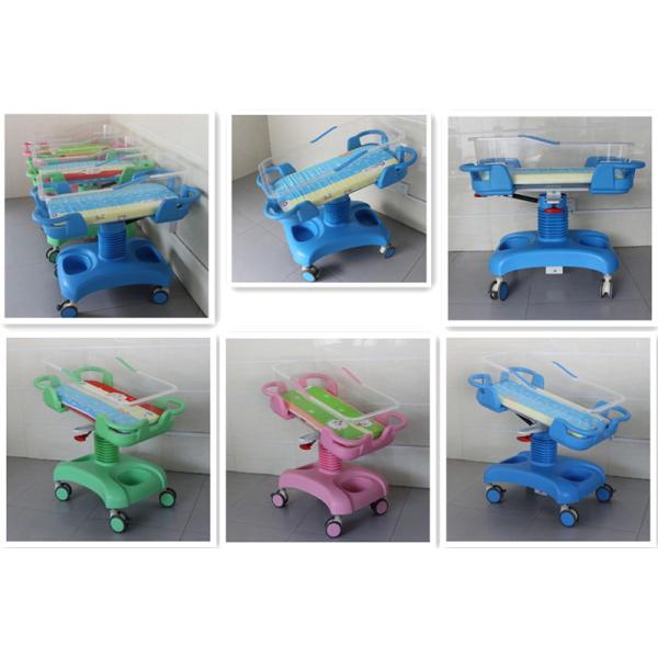 Hôpital médical Chariot bébé Lit à domicile Utiliser le cadre en acier du bassin ABS