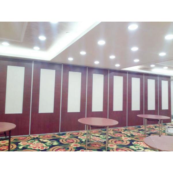 Restaurant Studio Polyester Fiber Acoustic Panel / Movable Partitions Wall