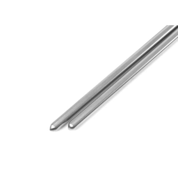 Hiking Titanium Camping Parts Ti Chopsticks Sandblasting Hollow Square Chopsticks