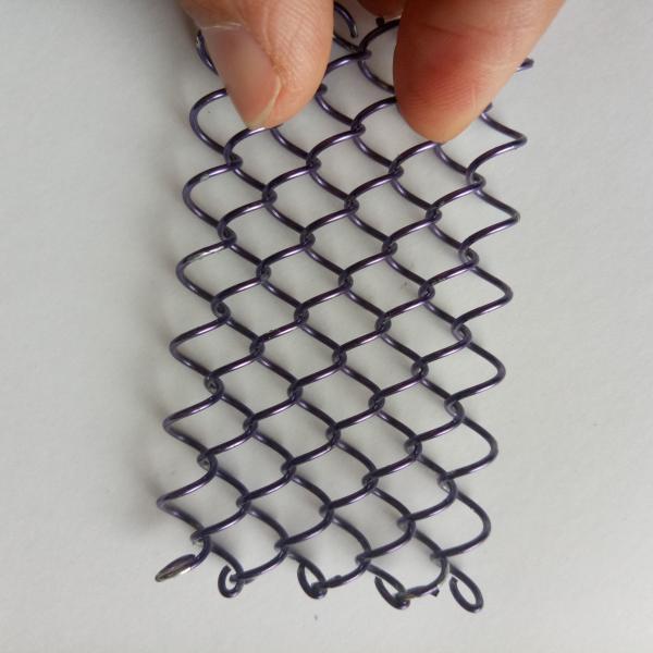 Architectural Aluminum Mesh Coil Drapery for Partition Curtain Divider