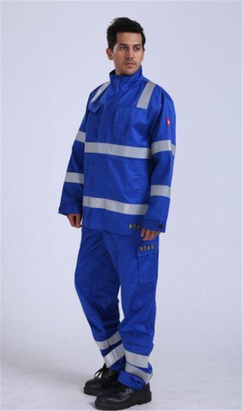 EN20471 Chemical Protective Clothing 350gsm Chemical Coverall Suit