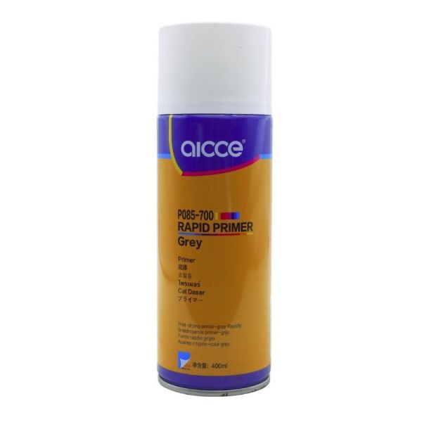 Auto Primer Powerful Quick Repair Coating 400ml Grey Aerosol For Car Panels