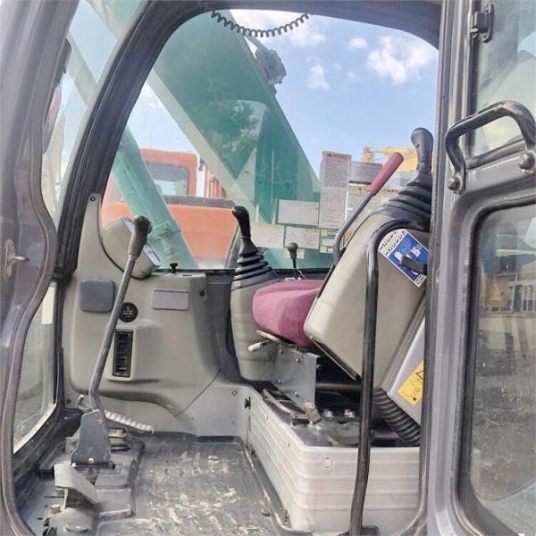Japão original pista de borracha sk70sr 7 toneladas raspador kobelco sk70sr em boas condições