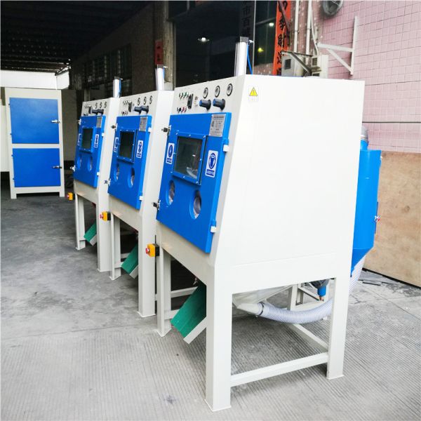 Dry Blasting Automatic Deburring Machine Sand Blasting Cabinet for Bolts