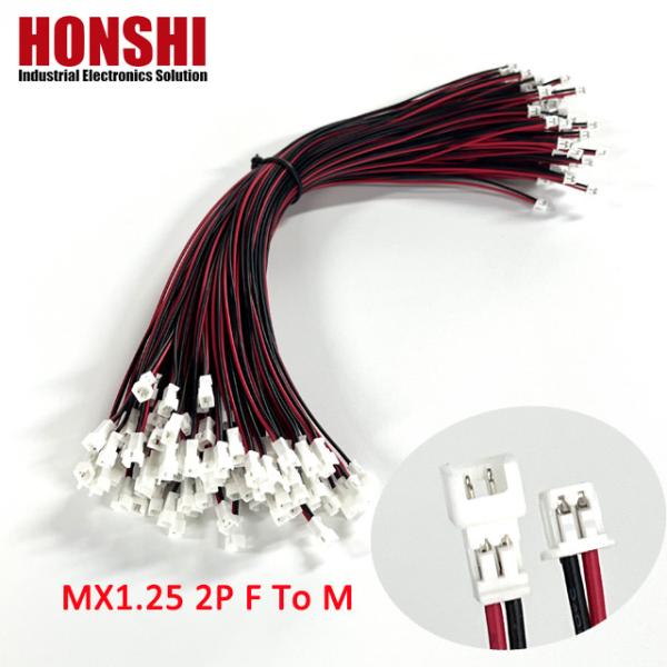 Terminal Wire Harness Assembly Male And Female Electronic Wire 1.25mm Pitch