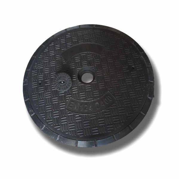 Low Maintenance Composite Manhole Cover Round For Stormwater And Drainage Systems
