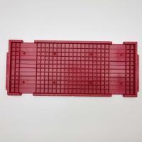 Plateaux rouges standard de JEDEC IC Tray Cover Anti Static ESD d'ABS