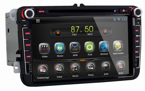 Ouchuangbo Android 4.2 DVD Stereo Radio Player for Volkswagen Caddy /Golf /MK5 /Golf Plus GPS 3G Wifi USB TV OCB-8814B