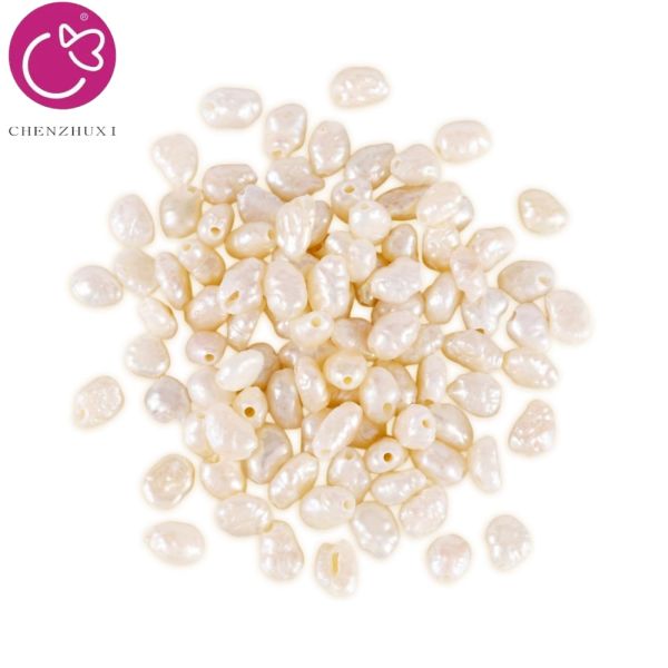 Wholesale White Natural Loose Freshwater Pearl Beads Medicinal Pearls