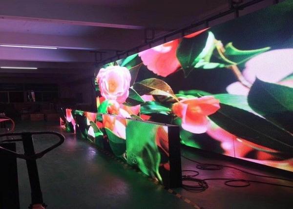 Front Service Led Video Wall Panels Custom LED Signs Outdoor With Iron Cabinet