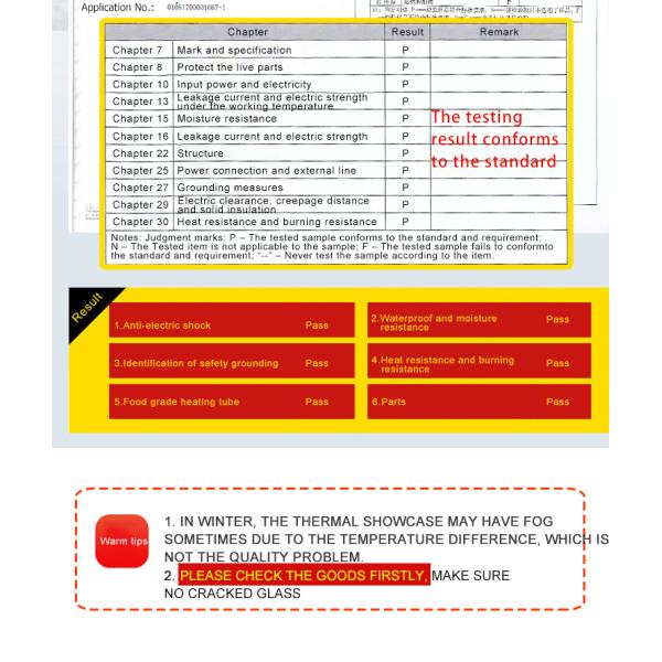 Temperature-Regulated 2 Layers Electric Food Warmer Display for Commercial Kitchens