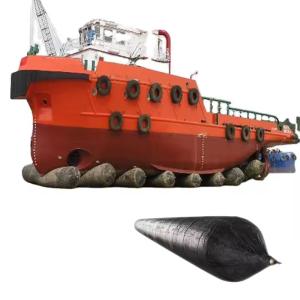 2.5×16m 大型船舶用海洋ゴムエアバッグ