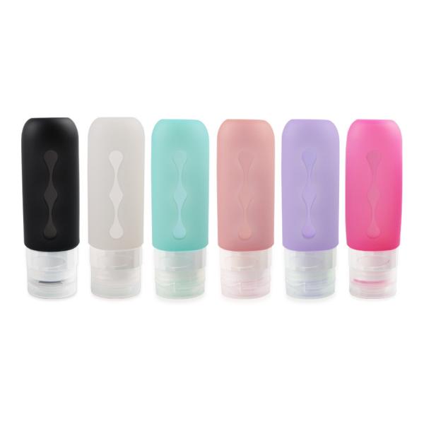 Refillable Leak Proof Silicone Travel Bottles For Shampoo Conditioner