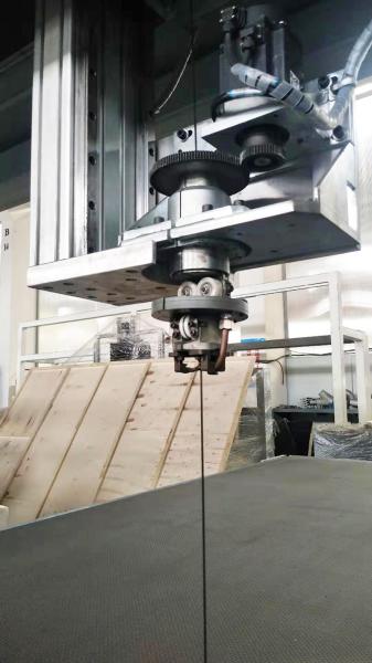 DTC - R2012 Revolving Blade Contour Cutting Machine For Mattress Memory Foam