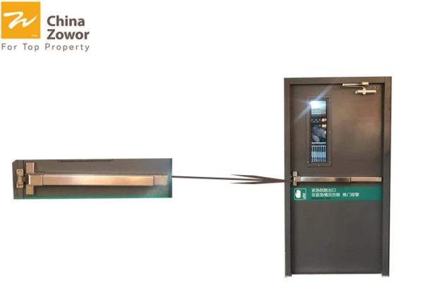 UL Certified 1 Hour Rated Fire Safety Door Fire Exit Door With Vision Panel/ Customized Size
