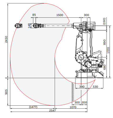 Irb 4400 Industrial Weight Abb Robot Arm Фабрика принятия