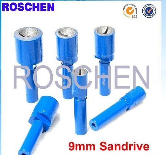 Quarry Rock Drilling Button Bits Grinding Pin , Diamond button bits grinder 6mm - 25mm