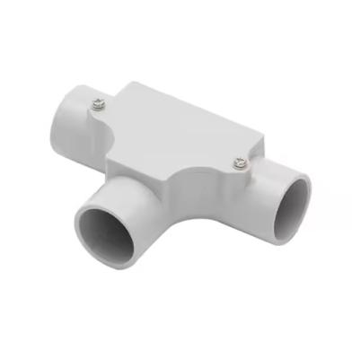 CPVC 3-way Inspection Pipe Electrical PVC Conduit Inspection Tee