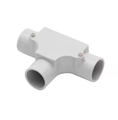 CPVC 3-way Inspection Pipe Electrical PVC Conduit Inspection Tee