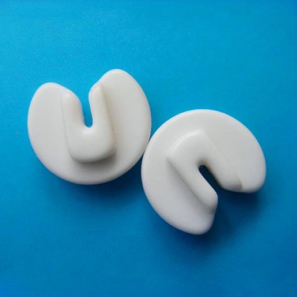 Diamond Polished Ceramic Wire Guides Components Pink Color Durable