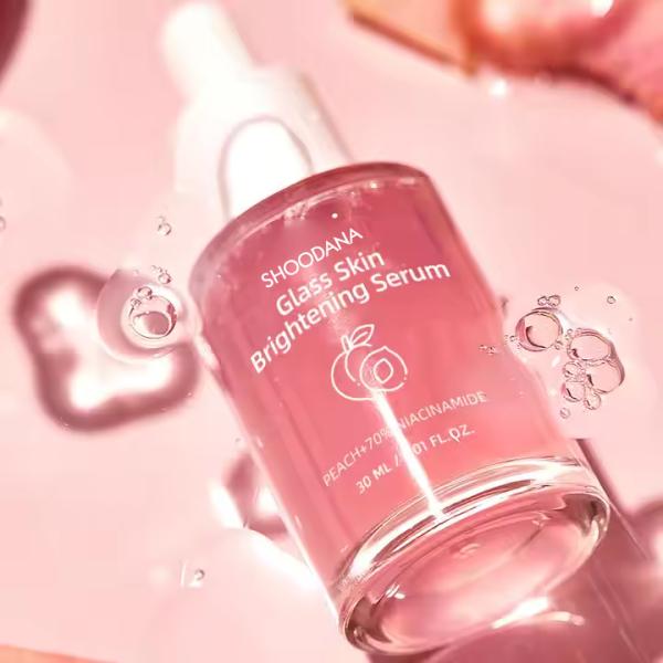 Private Label OEM Skincare Peach 70% Niacinamide Face Serum