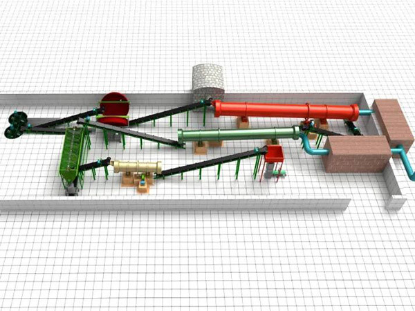 Sheep Manure Organic Fertilizer Production Line Resist Stress Diseases