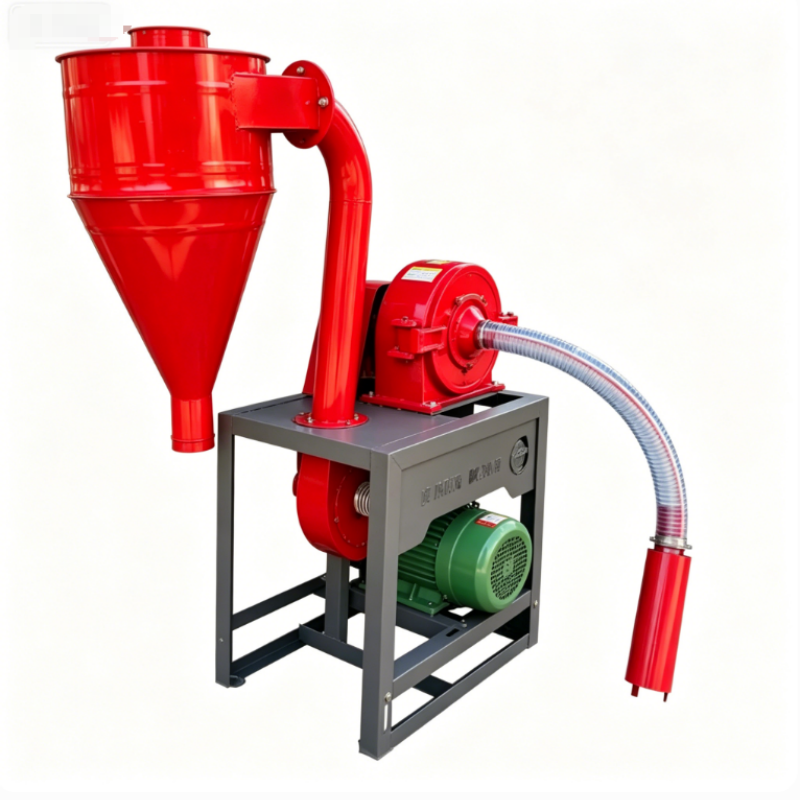 Robust Self Priming Crusher Grinder Automatic Feeding Grain Grinder Machine
