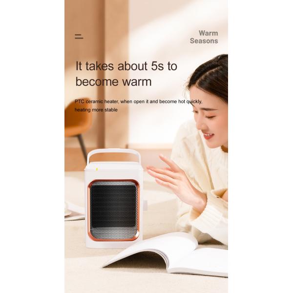 Mini Portable Electric Fan Heater 1000W Heating PTC Ceramic Heater Fan
