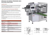 machine automatique d'emballage de granulés et d'emballages alimentaires