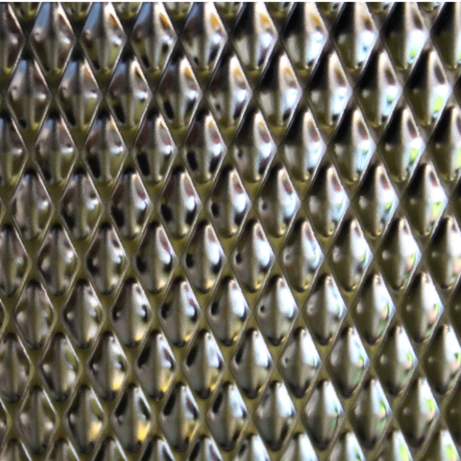 Double Sided Large Diamond Pattern Embossed Stainless Steel Sheet Plate With Corrosion Resistance For Commercial And Residential Use