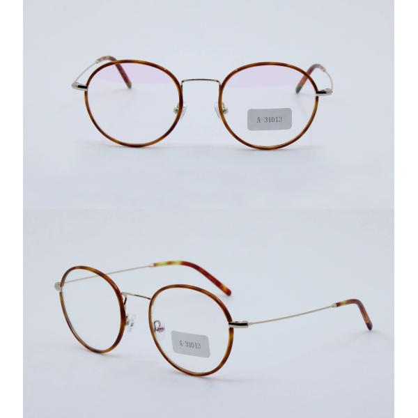 Fashion Women Men eyeglasses durable metal optical frames light weight Daily School Casual wear