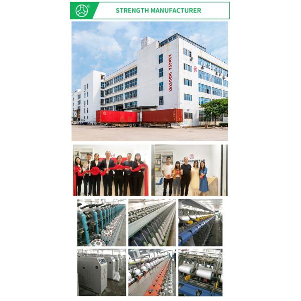 Нить от крысиного хвоста из полиэстера, сделанная из пряжи, для прочного узла и высокой износостойкости