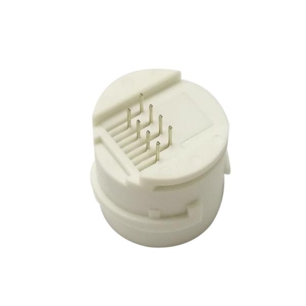 Black Metal RJ45 Modular Connector Without Shiled And Leds TM58D811SXX47