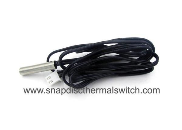 Waterproof Resistance Sensor Cylindrical Probe  Type Air Conditioner Use