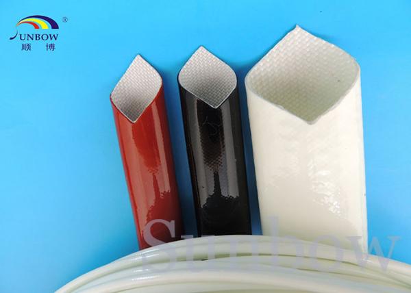 Electrical Insulation Silicone Fiberglass sleeving Silicone Rubber Fiberglass Sleeving